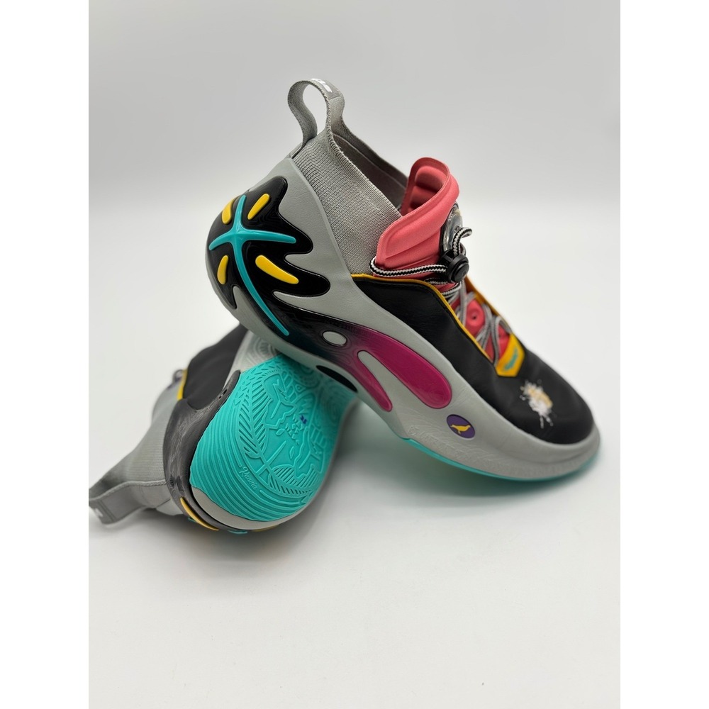 Li-Ning Way of Wade 9 Infinity Staple Pigeon Mens 10.5 Basketball Shoes Black